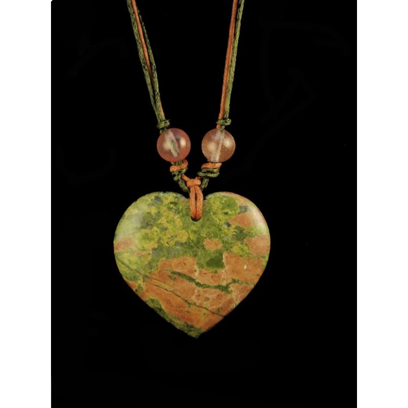 Pendentif d'épidote