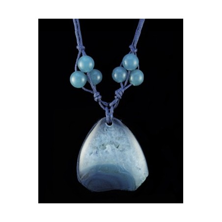 Pendentif d'agate -V