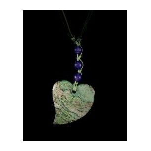 Pendentif d'agate peau-de-tigre -V 2