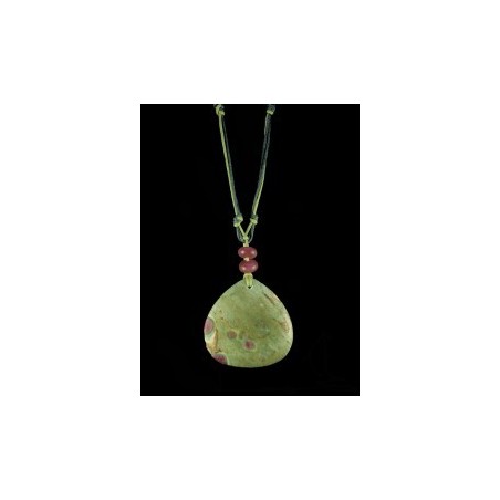 Pendentif de zoïsite -V