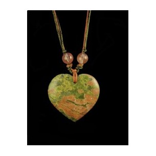 Pendentif d'épidote 2